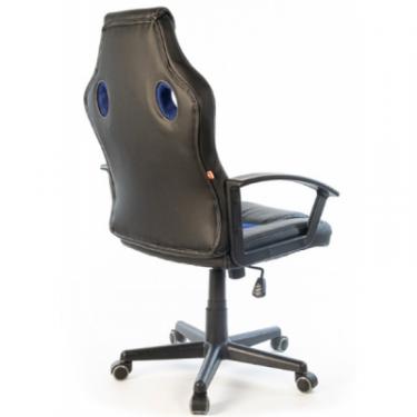 Офисное кресло Аклас Анхель PL TILT чёрно-синий Фото 3