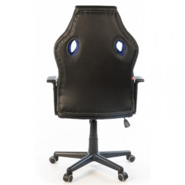 Офисное кресло Аклас Анхель PL TILT чёрно-синий Фото 4