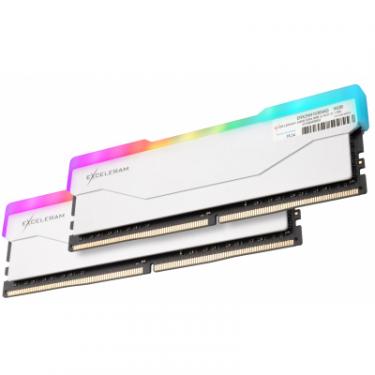 Модуль памяти для компьютера eXceleram DDR4 16GB (2x8GB) 3600 MHz RGB X2 Series White Фото 1