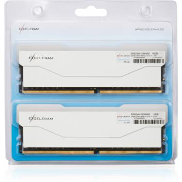 Модуль памяти для компьютера eXceleram DDR4 16GB (2x8GB) 3600 MHz RGB X2 Series White Фото 2