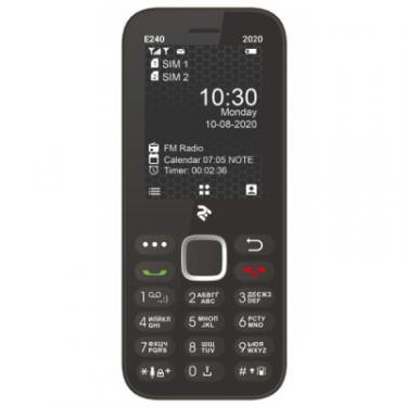 Мобильный телефон 2E E240 2020 Dual SIM Black Фото