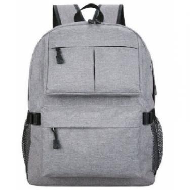 Рюкзак для ноутбука Voltronic 15.6" YT-B15,6"N-G Gray, Q50 Фото
