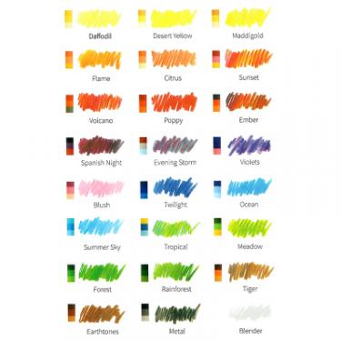 Карандаши цветные Koh-i-Noor Tri-Tone 23 цветов + 1 карандаш-блендер в металлич Фото 3