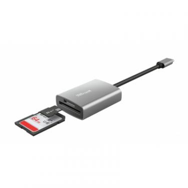 Считыватель флеш-карт Trust Dalyx Fast USB-С Card reader Фото 4