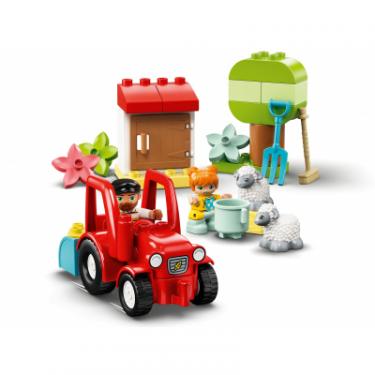 Конструктор LEGO DUPLO Town Фермерский трактор и животные Фото 3