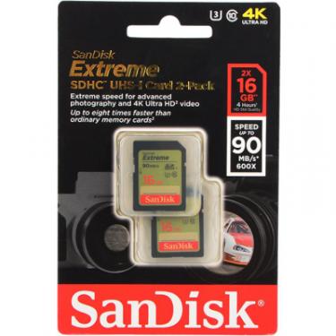 Карта памяти SanDisk 2x16GB SDXC class 10 UHS-1 Фото 2