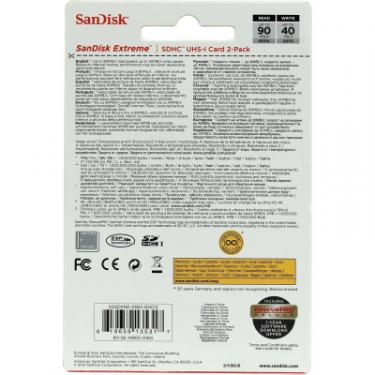 Карта памяти SanDisk 2x16GB SDXC class 10 UHS-1 Фото 3