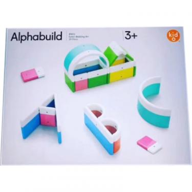 Развивающая игрушка Kid O магнитная Азбука в наборе 20 блоков Фото
