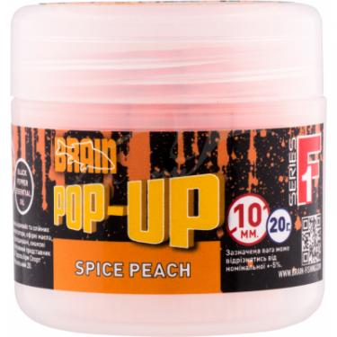 Бойл Brain fishing Pop-Up F1 Spice Peach (персик/спеції) 12mm 15g Фото