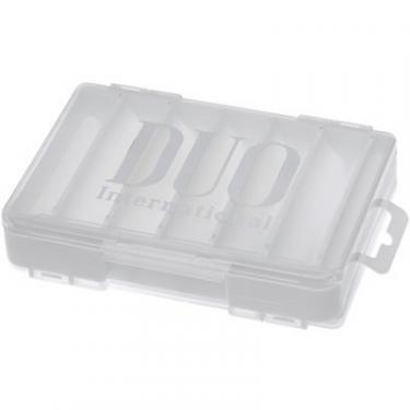Коробка рыболова DUO Reversible Lure Case DD86 White/Silver Logo Фото