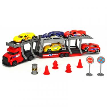 Игровой набор Dickie Toys Автотранспортер с 5 металлическими машинками Фото
