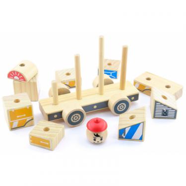 Развивающая игрушка Мир деревянных игрушек Ремонтная машина Фото 2