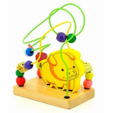 Развивающая игрушка Мир деревянных игрушек Лабиринт Свинка Фото