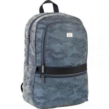 Рюкзак школьный GoPack Сity 170-2 серый Фото 1