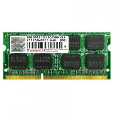Модуль памяти для ноутбука Transcend SoDIMM DDR3 2GB 1333 MHz Фото