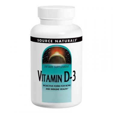 Витамин Source Naturals Витамин D-3 2000IU, 100 капсул Фото