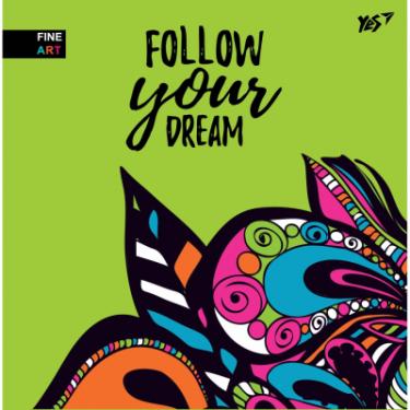 Блокнот Yes 150*150/64 л "Follow your dream"без линовки Фото