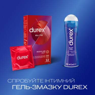 Презервативы Durex Elite латексні з силіконовою змазкою (тонкі) 12 шт Фото 4