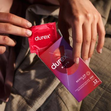 Презервативы Durex Elite латексні з силіконовою змазкою (тонкі) 12 шт Фото 5