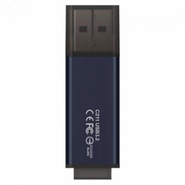 USB флеш накопитель Team 64GB C211 Blue USB 3.2 Фото 1