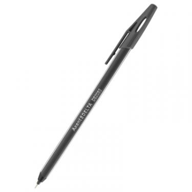 Ручка масляная Delta by Axent Черная 0.7 мм Черный корпус Фото