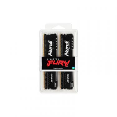 Модуль памяти для компьютера Kingston Fury (ex.HyperX) DDR4 8GB (2x4GB) 3200 MHz Fury Beast Black Фото 4
