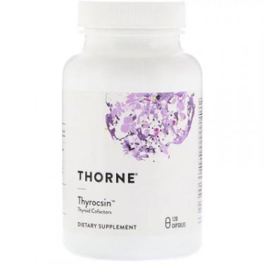 Минералы Thorne Research Поддержка Щитовидно Железы, Thyrocsin, 120 капсул Фото