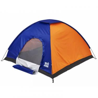 Палатка Skif Outdoor Adventure I 200x200 cm Orange/Blue Фото 1