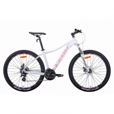 Велосипед Leon 27,5" XC-LADY рама-16,5" 2021 White/Pink Фото
