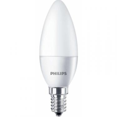 Лампочка Philips ESSLEDCandle 5.5-60W E14 840 B35NDFR RCA Фото