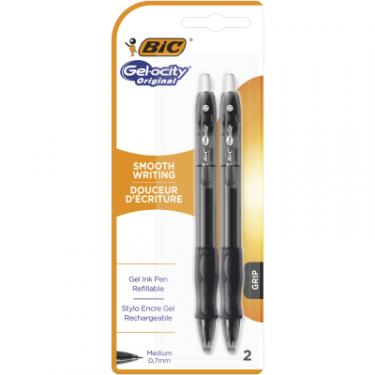 Ручка гелевая Bic Gel-Ocity Original, черная 2 шт в блистере Фото