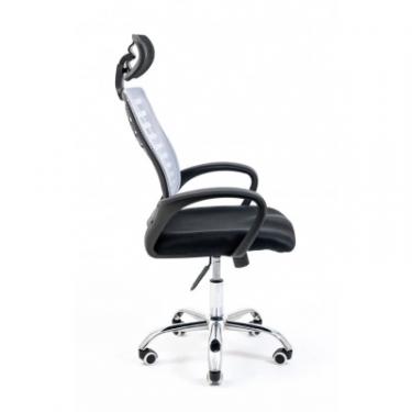 Офисное кресло Richman Бласт сетка чорная + сетка серая Фото 2