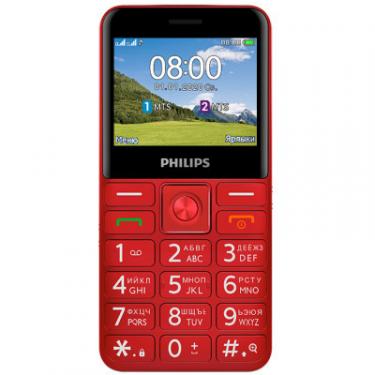 Мобильный телефон Philips Xenium E207 Red Фото