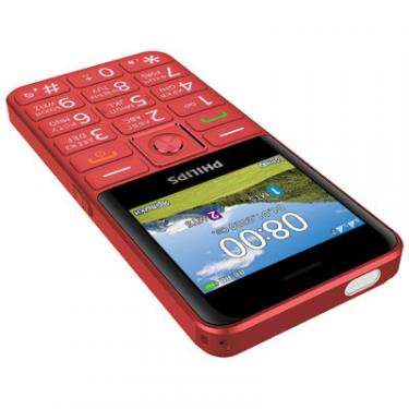 Мобильный телефон Philips Xenium E207 Red Фото 3