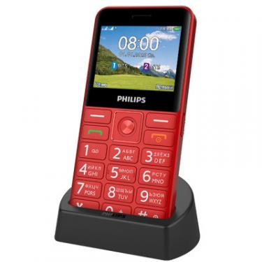 Мобильный телефон Philips Xenium E207 Red Фото 4