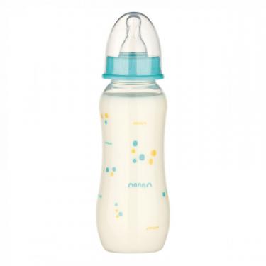 Бутылочка для кормления Baby-Nova Droplets, 240 мл, Блакитний Фото