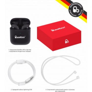 Наушники BeatBox PODS AIR 2 Wireless Charging Black Фото 1