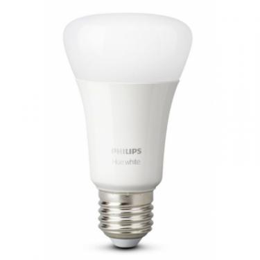 Умная лампочка Philips Hue Single Bulb E27, White, BT, DIM Фото 6