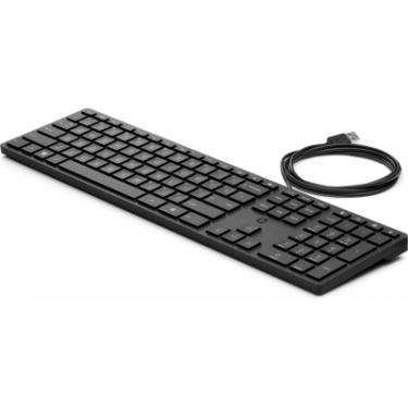 Клавиатура HP 320K USB Ukr Black Фото 1