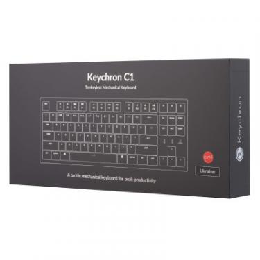 Клавиатура Keychron C1 Wired 87 Key Gateron Switch RGB Blue Фото 11
