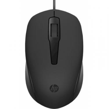 Мышка HP 150 USB Black Фото