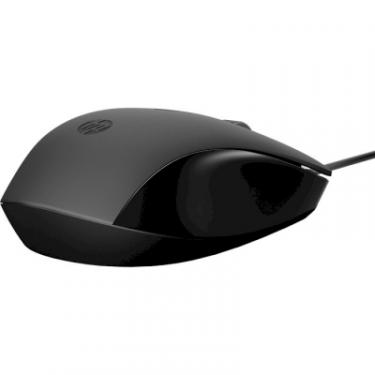 Мышка HP 150 USB Black Фото 4