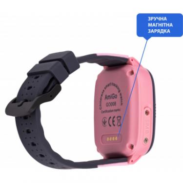 Смарт-часы Amigo GO008 MILKY GPS WIFI Pink Фото 1