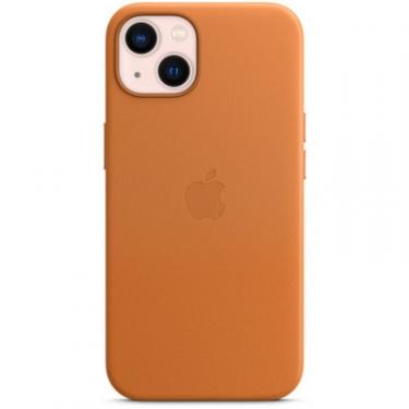 Чехол для мобильного телефона Apple iPhone 13 Leather Case with MagSafe - Golden Brown Фото