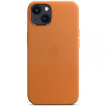 Чехол для мобильного телефона Apple iPhone 13 Leather Case with MagSafe - Golden Brown Фото 1