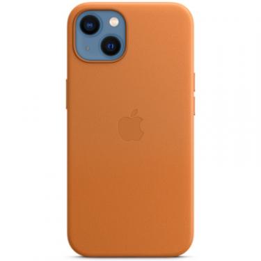 Чехол для мобильного телефона Apple iPhone 13 Leather Case with MagSafe - Golden Brown Фото 2