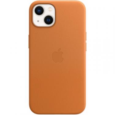 Чехол для мобильного телефона Apple iPhone 13 Leather Case with MagSafe - Golden Brown Фото 3