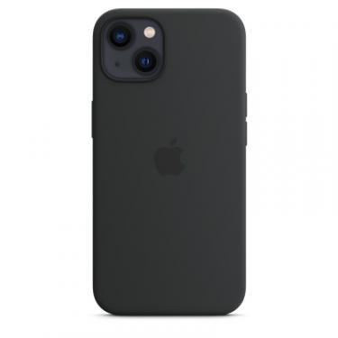 Чехол для мобильного телефона Apple iPhone 13 Silicone Case with MagSafe Midnight, Mo Фото 1