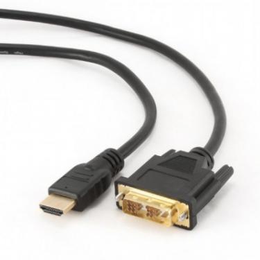Кабель мультимедийный Maxxter HDMI to DVI 1.0m Фото 1
