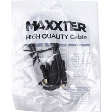 Кабель мультимедийный Maxxter HDMI to DVI 1.0m Фото 3